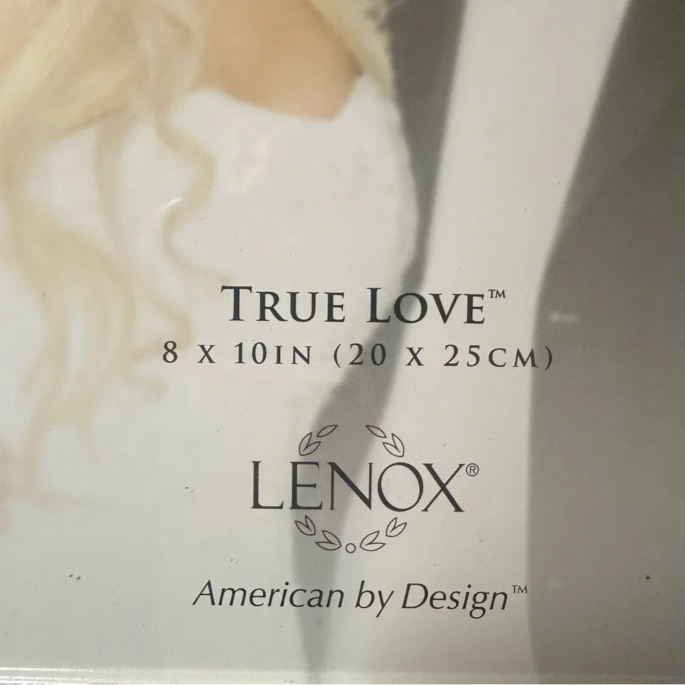 Lenox True Love Frame Silverplated READ